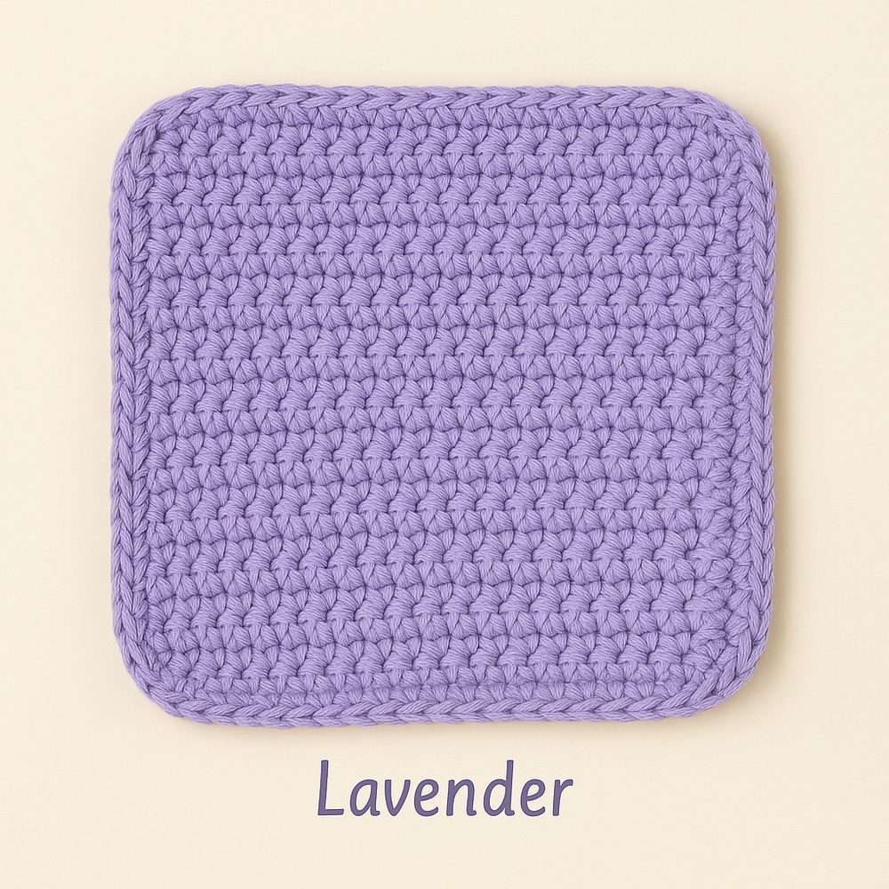 Crochet Washcloth - Handmade Cotton Cloth for Everyday Use